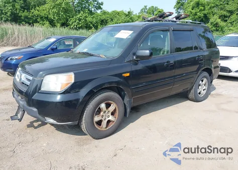 2007 Honda Pilot Exl z USA, uszkodzony, nr VIN 5FNYF18587B022122